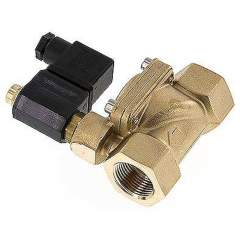 MO-234-12V. 2/2-way solenoid valve G 3/4" open (NO) without power,NBR