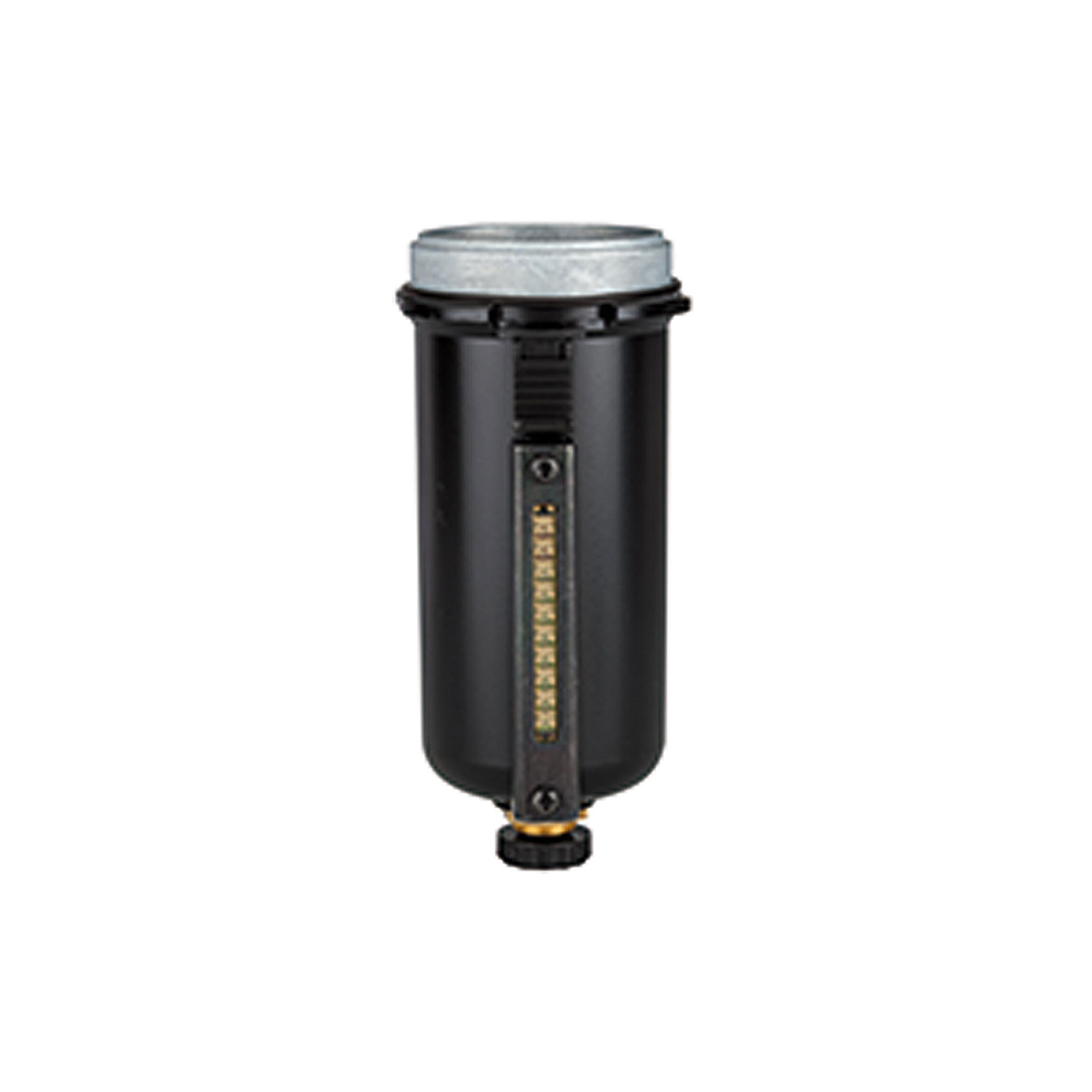 Metal container with viewing tube, incl. O-ring - Riegler 100502
