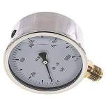 MS 1000100 GLY CRE Glycerin-Manometer senkrecht (CrNi/Ms),100mm, 0-1000 bar