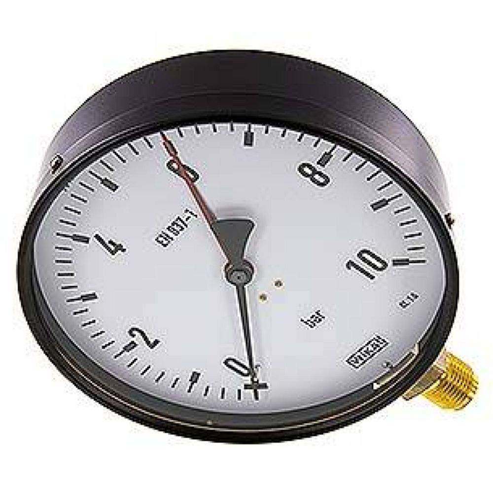 Wika MS 10160 Manometer senkrecht, 160mm, 0-10 bar