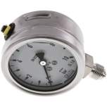 Wika MS 1063 GLY ES Chemie-Glycerin-Manometer senkrecht, 63mm, 0-10 bar