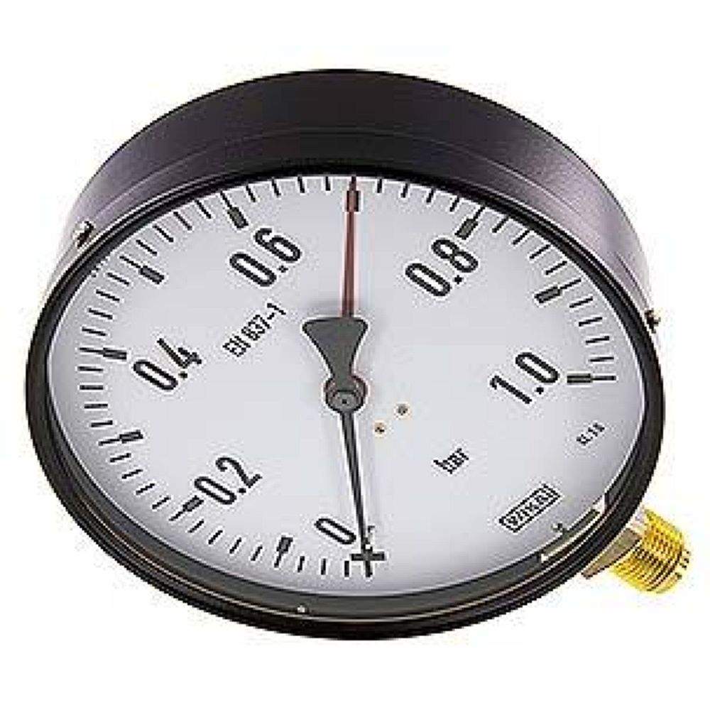 Wika MS 1160 Manometer senkrecht, 160mm, 0-1 bar