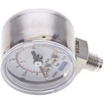 Wika MS 140 ES ES-Manometer senkrecht, 40mm, 0-1 bar, G 1/8"