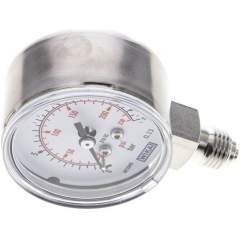 Wika MS 1650 ES ES-Manometer senkrecht, 50mm, 0-16 bar, G 1/4"