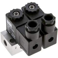 Airtec MS-18310/2HN24V. 3/2-way solenoid valve, G 1/8", closed (NC), 2-way, 24V DC