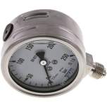 Wika MS 25063 GLY ES Chemie-Glycerin-Manometer senkrecht, 63mm, 0-250 bar