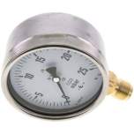 MS 25100 MB5CR * Manometer senkrecht 100mm, 0-25 mbar, G 1/2"