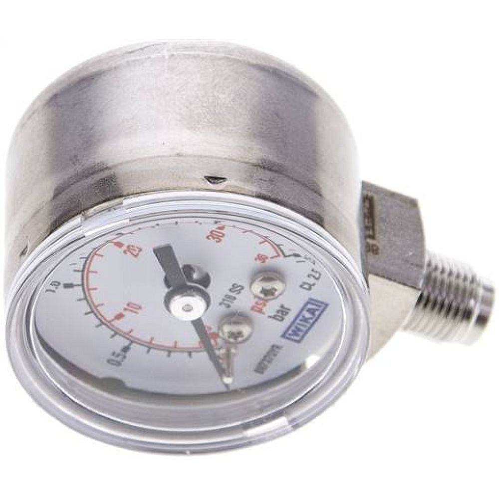 Wika MS 2,540 ES ES-Manometer senkrecht, 40mm, 0-2,5 bar, G 1/8"