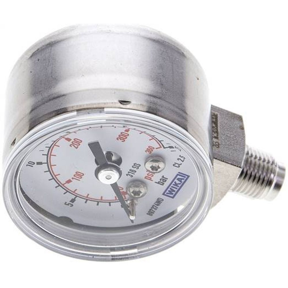 Wika MS 2540 ES ES-Manometer senkrecht, 40mm, 0-25 bar, G 1/8"