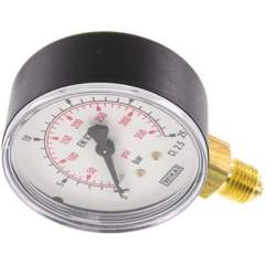 Wika MS 2563 Manometer senkrecht (KU/Ms), 63mm, 0-25 bar, G 1/4"