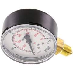 Wika MS 40063 ST Manometer senkrecht (ST/Ms), 63mm, 0-400 bar, G 1/4"