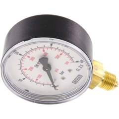 Wika MS 4063 Manometer senkrecht (KU/Ms), 63mm, 0-40 bar, G 1/4"