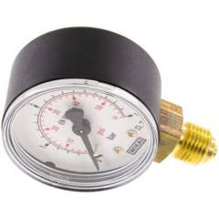 Wika MS 450 Manometer senkrecht (KU/Ms), 50mm, 0-4 bar, G 1/4"