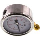 MS 463 GLY CRE Glycerin-Manometer senkrecht (CrNi/Ms), 63mm, 0-4 bar