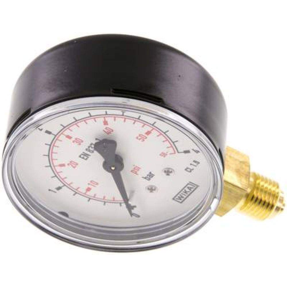 Wika MS 463 ST Manometer senkrecht (ST/Ms), 63mm, 0-4 bar, G 1/4"