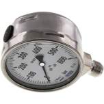 Wika MS 600100 GLY ES Chemie-Glycerin-Manometer senkrecht,100mm, 0-600 bar