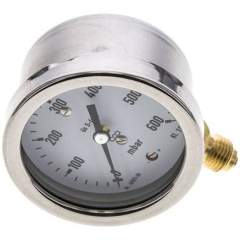 MS 60063 MB5CR * Manometer senkrecht 63mm, 0-600 mbar, G 1/4"