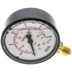 Wika MS 6063 GLY Glycerin-Manometer senkrecht (KU/Ms), 63mm, 0-60 bar