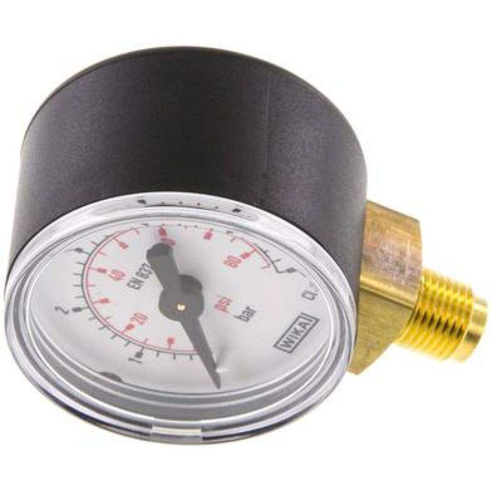 Wika MS 640 Manometer senkrecht (KU/Ms), 40mm, 0-6 bar, G 1/8"