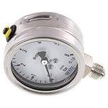 Wika MS 663 ES Chemie-Manometer senkrecht, 63mm, 0-6 bar