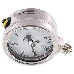 Wika MS 663 ES Chemie-Manometer senkrecht, 63mm, 0-6 bar