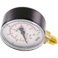 Wika MS 663 ST Manometer senkrecht (ST/Ms), 63mm, 0-6 bar, G 1/4"