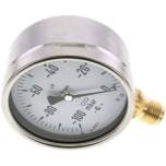 MS -100100 MB10CR Manometer senkrecht 100mm, -0,1 bar bis 0 bar mbar, G 1/2"