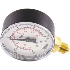 Wika MS -11,563 Manometer senkrecht (KU/Ms), 63mm, -1 bis 1,5 bar, G 1/4"