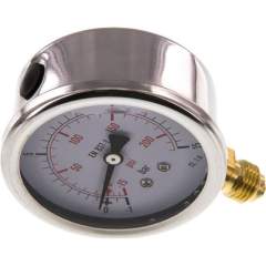 MS -11563 GLY CRE Glycerin-Manometer senkrecht (CrNi/Ms), 63mm, -1 bis 15 bar