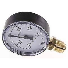 Wika MS -11,580 Manometer senkrecht, 80mm, -1 bis 1,5 bar