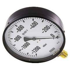 Wika MS -1200160 MB Manometer senkrecht, 160mm, -1200 bis 0 mbar