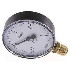 Wika MS -13100 Manometer senkrecht, 100mm, -1 bis 3 bar