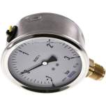 Wika MS -13100 GLY CR Glycerin-Manometer senkrecht (CrNi/Ms),100mm, -1 bis 3 bar