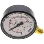 Wika MS -1363 GLY Glycerin-Manometer senkrecht (KU/Ms), 63mm, -1 bis 3 bar