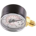 Wika MS -150 ST Manometer senkrecht (ST/Ms), 50mm, -1 bis 0 bar, G 1/4"