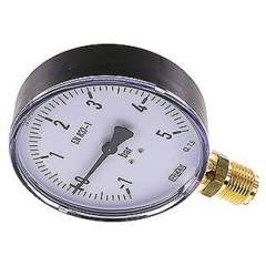 Wika MS -15100 Manometer senkrecht, 100mm, -1 bis 5 bar