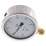 MS -15100 GLY CRE Glycerin-Manometer senkrecht (CrNi/Ms),100mm, -1 bis 5 bar