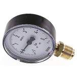 Wika MS -1580 Manometer senkrecht, 80mm, -1 bis 5 bar