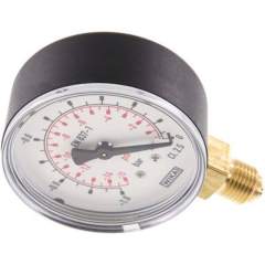 Wika MS -163 Manometer senkrecht (KU/Ms), 63mm, -1 bis 0 bar, G 1/4"