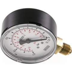 Wika MS -163 ST Vakuummeter, 63mm, senkrecht, -1 bis 0