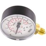 Wika MS -1963 Manometer senkrecht (KU/Ms), 63mm, -1 bis 9 bar, G 1/4"