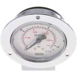 Wika MSE 16063 CR Einbaumanometer (CrNi/Ms), Frontring, 63mm, 0-160 bar