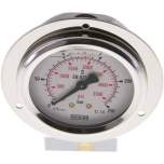Wika MSE 25063 GLY CR Glycerin-Einbaumanometer,Frontring, 63mm, 0-250 bar