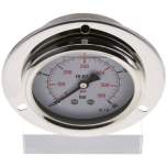 MSE 4063 GLY CRE Glycerin-Einbaumanometer,Frontring, 63mm, 0-40 bar