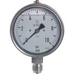 Wika MSS -11,5100 GLY ES Gly.-Sicherheits-Manometer senkrecht,100mm, -1 bis 1,5 bar