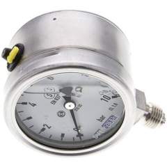 Wika MSS 1063 GLY ES Gly.-Sicherheits-Manometer senkrecht,63mm, 0-10 bar