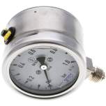 Wika MSS 163 GLY ES Gly.-Sicherheits-Manometer senkrecht,63mm, 0-1 bar