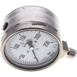 Wika MSS 250100 ES Sicherheits-Manometer senkrecht, 100mm, 0-250 bar