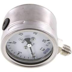 Wika MSS 2563 ES Sicherheits-Manometer senkrecht, 63mm, 0-25 bar