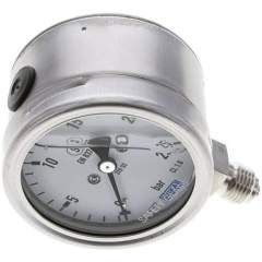 Wika MSS 2563 GLY ES Gly.-Sicherheits-Manometer senkrecht,63mm, 0-25 bar